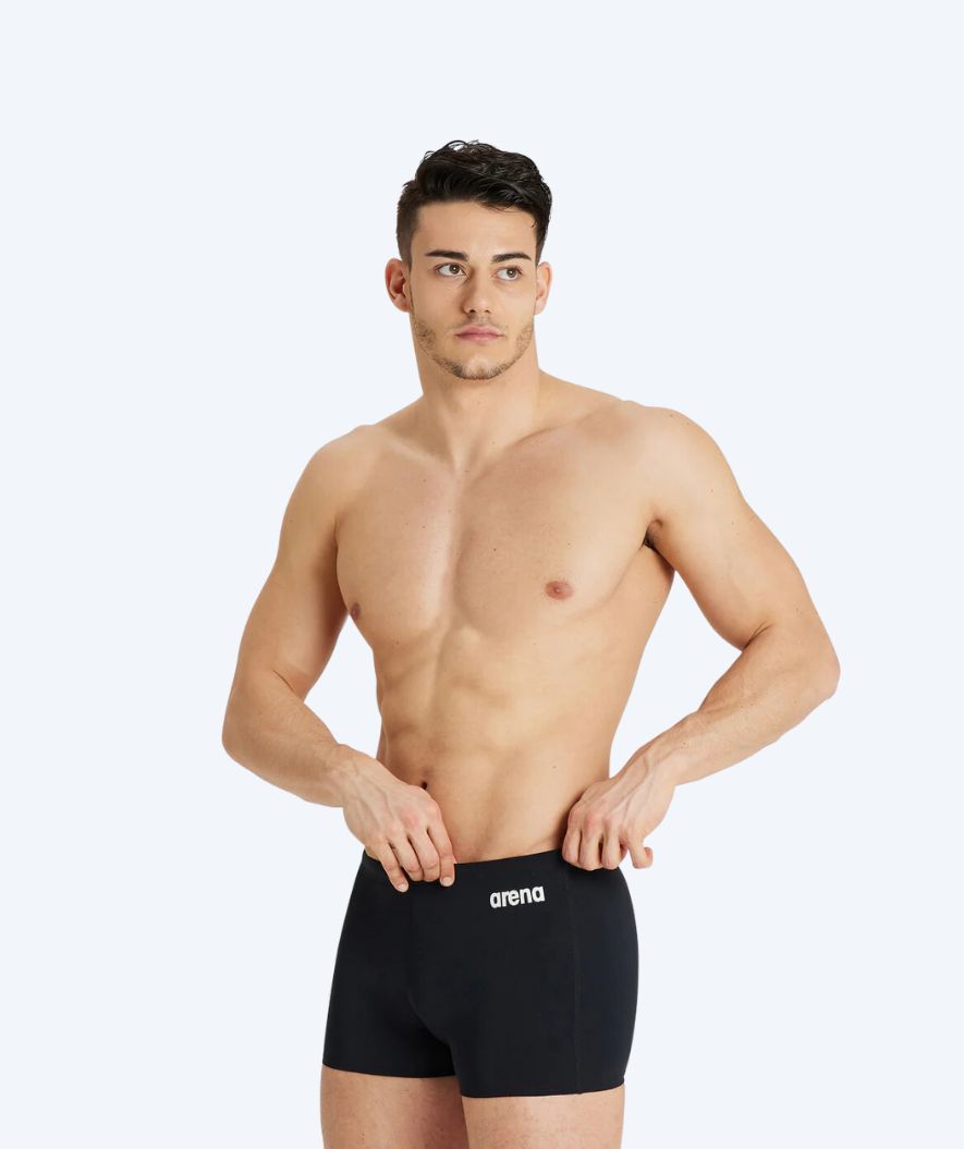 Arena Badeslip für Herren - Team Solid - Schwarz