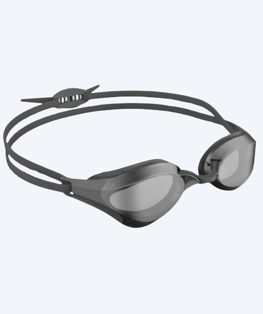 Watery Elite Schwimmbrillen - Rattle Pro - Schwarz (Smoke Scheiben)