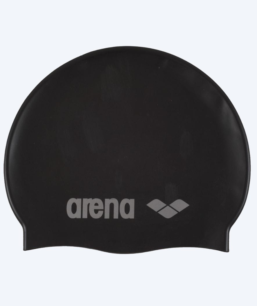 Arena Badekappe für junior (6-12) - Classic Silikone - Schwarz