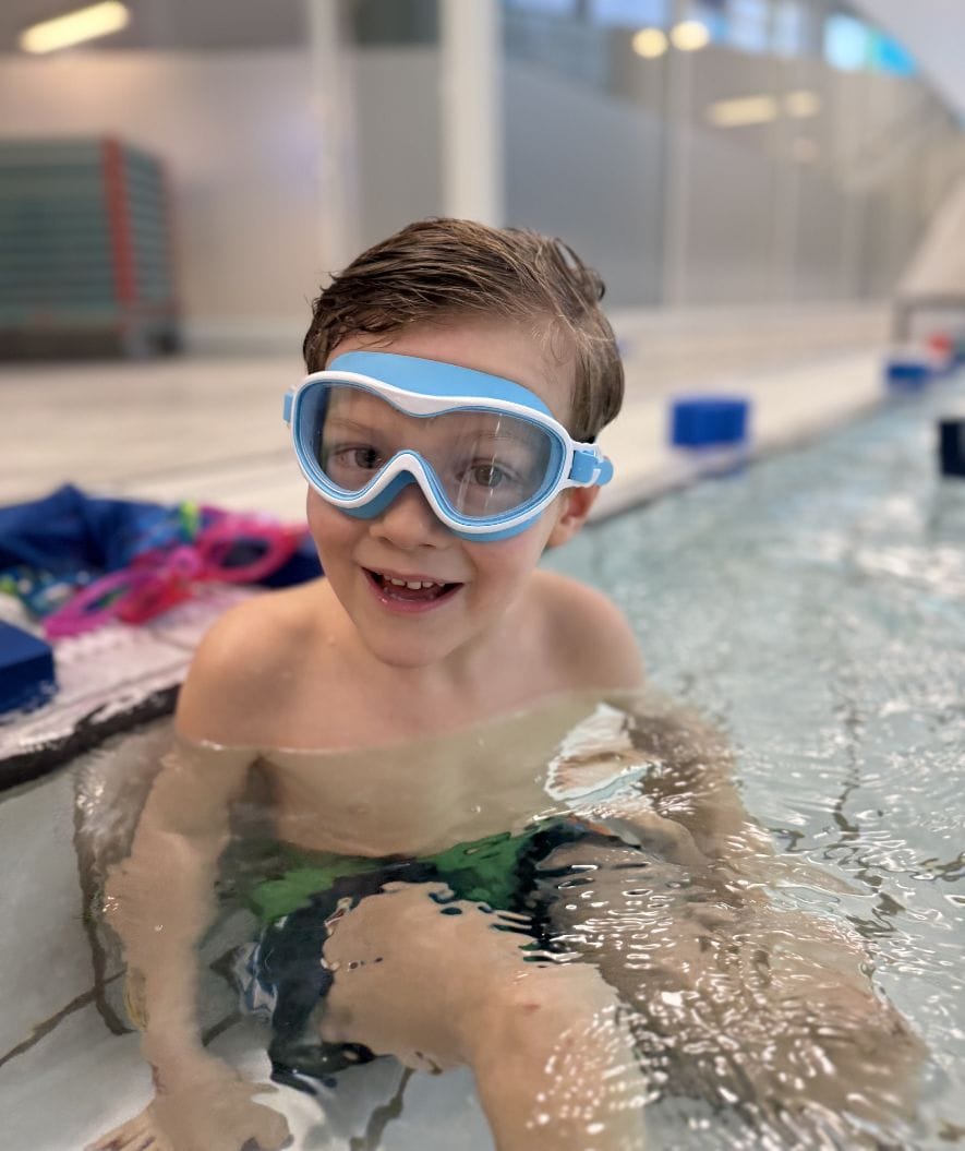 Watery Schwimmbrille für Kinder - Bradford - Blau/rosa