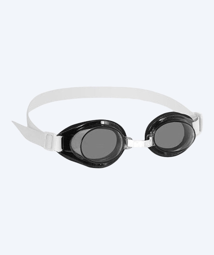 Malmsten Schwimmbrille fürs Training - Training - Weiß (Smoke Scheiben)