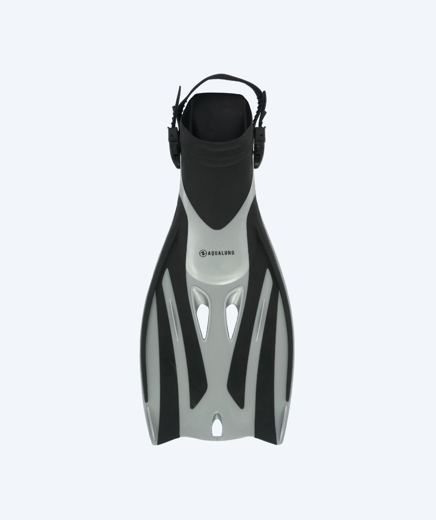 Aqualung Schwimmflossen für Erwachsene - Fizz - Schwarz/silber