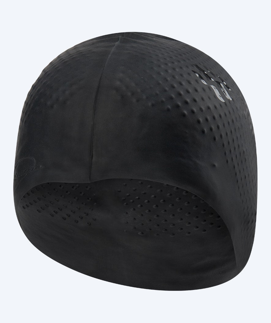 Watery Badekappe mit Noppen - Avisa Bud - Schwarz