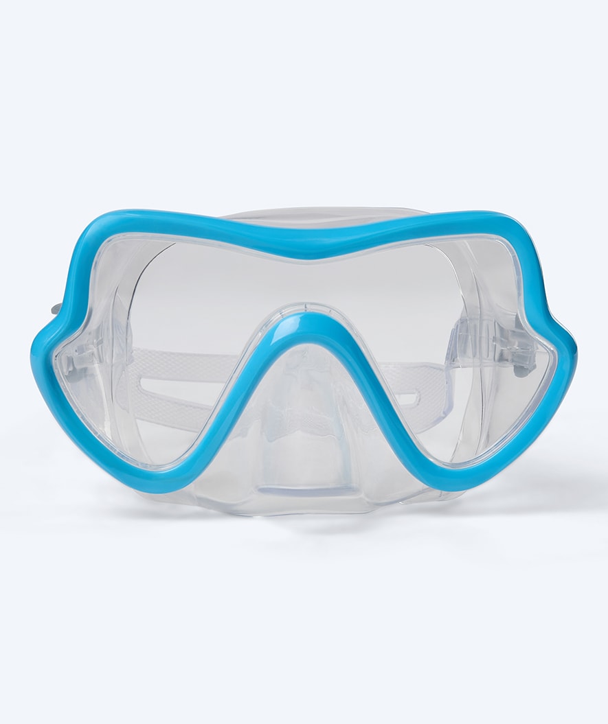 Watery Tauchmaske für Kinder (8-15) - Trigger - Blau/klar