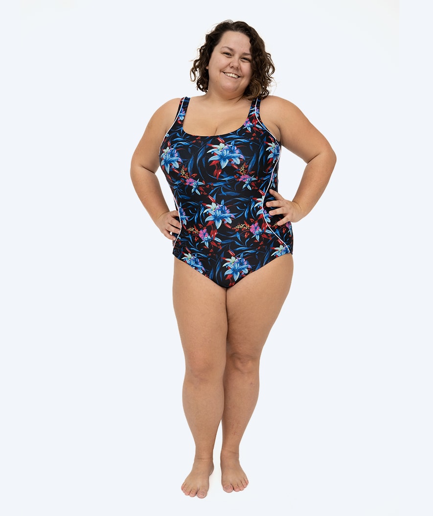 Watery Badeanzug für Damen in Plus Size - Marilla - Arvia Blue