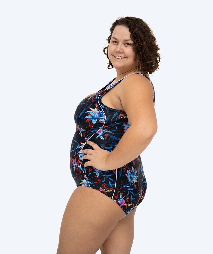 Watery Badeanzug für Damen in Plus Size - Marilla - Arvia Blue