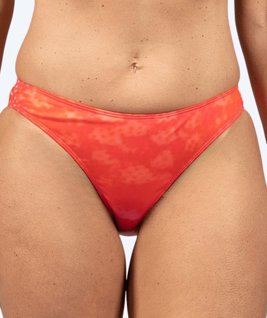 Watery Meerjungfrau Bikini Unterteil für Damen - Orange Twist