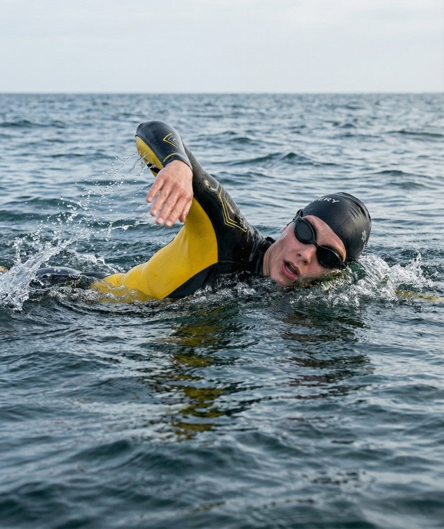 Watery Neoprenanzug für Damen - Reptile Breast - Gelb