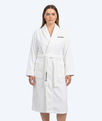 Watery Bademantel für Frauen - Mariana - Weiss