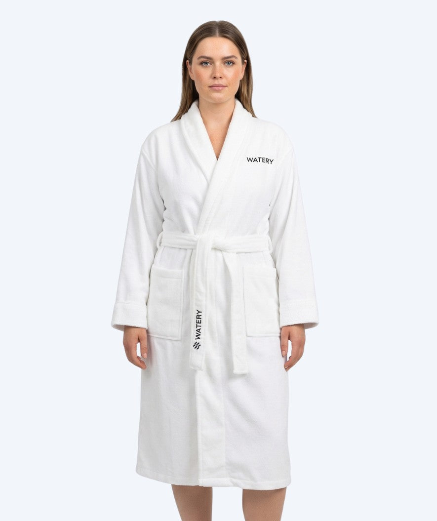 Watery Bademantel für Frauen - Mariana - Weiss