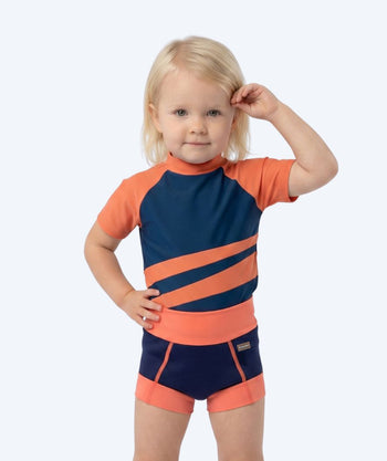 Watery Schwimmwindelhosen für Kinder - Neoprene Swim Nappy - Atlantic Orange