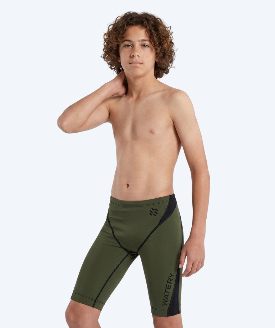 Watery Wettkampf Badehose für Jungen - Rapidskin 2.0 - Grün