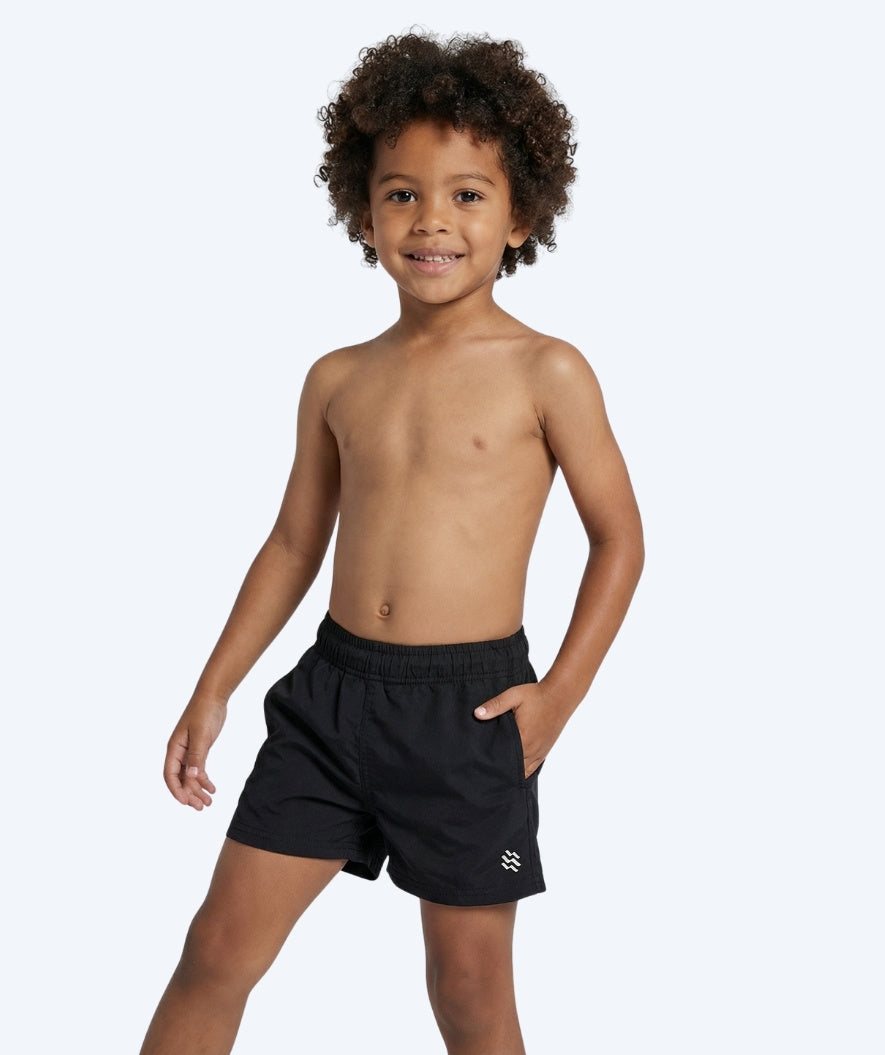 Watery Badeshorts für Jungen - Waverly - Schwarz