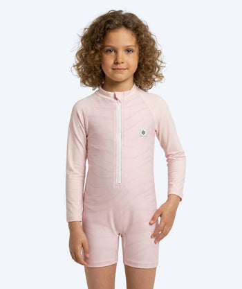 Watery UV Anzug für Kinder - Fjord Langarm Rashguard - Rosa