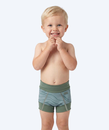 Watery Schwimmwindelhosen für Kinder - Neoprene Swim Nappy - Fjord Green
