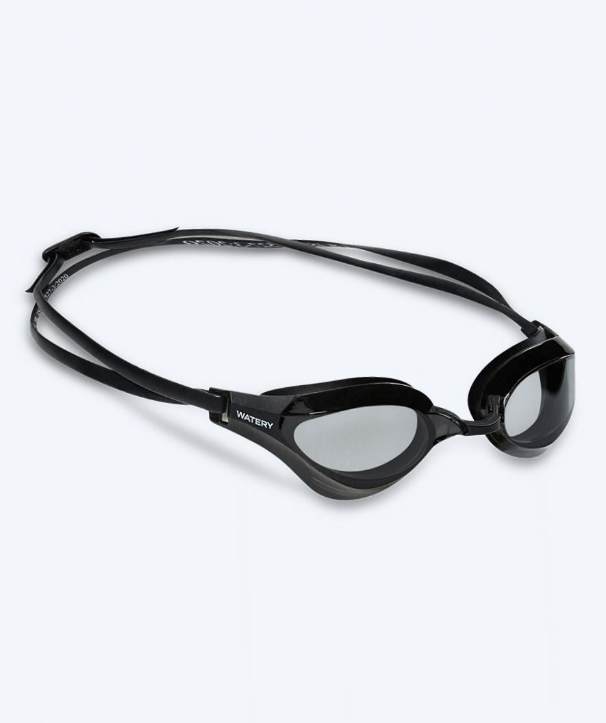 Watery Elite Schwimmbrillen - Rattle Pro - Schwarz/smoke