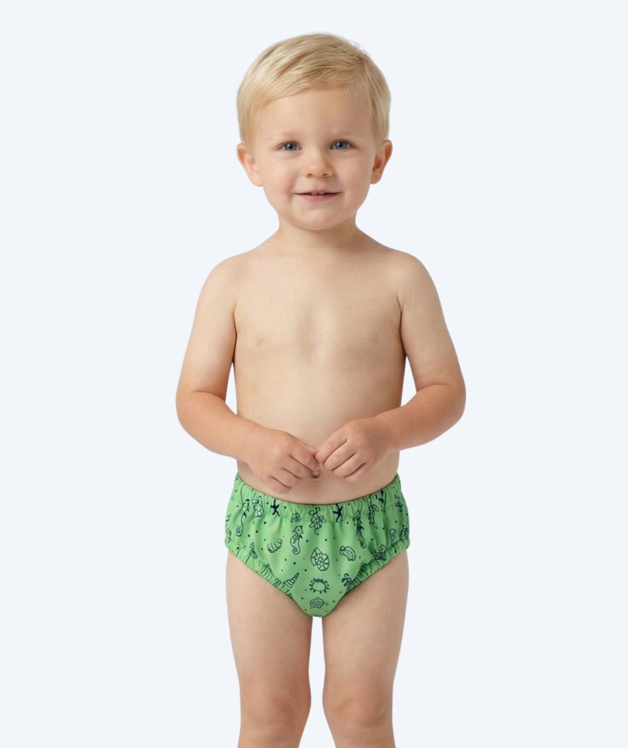 Watery Schwimmwindelhosen für Kinder - Foss Lining Nappy - Atlantic Green