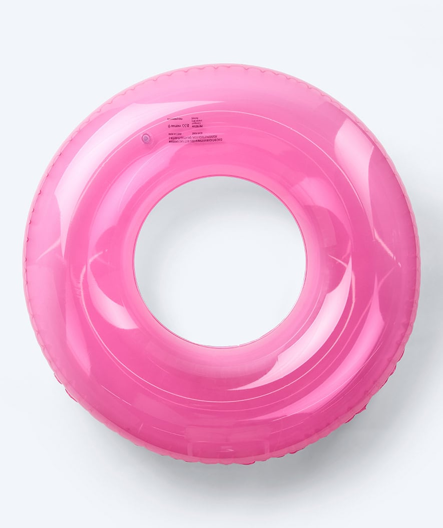 Watery Schwimmreifen - Teal Neon - Rosa