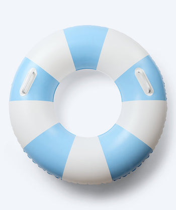 Watery Schwimmreifen - Cabana Stripe - Hellblau/Weiss