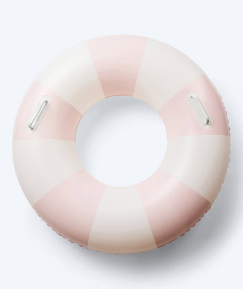 Watery Schwimmreifen - Cabana Stripe - Rosa/Weiss