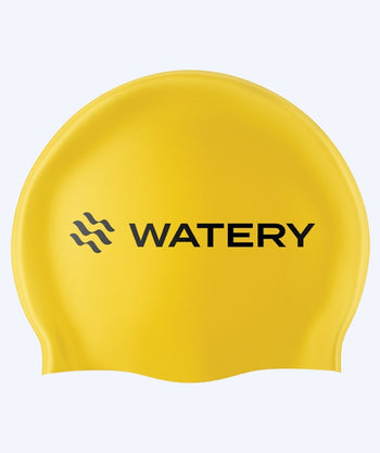 Watery Badekappe (ab 10 Jahre) - Signature Latex - Gelb