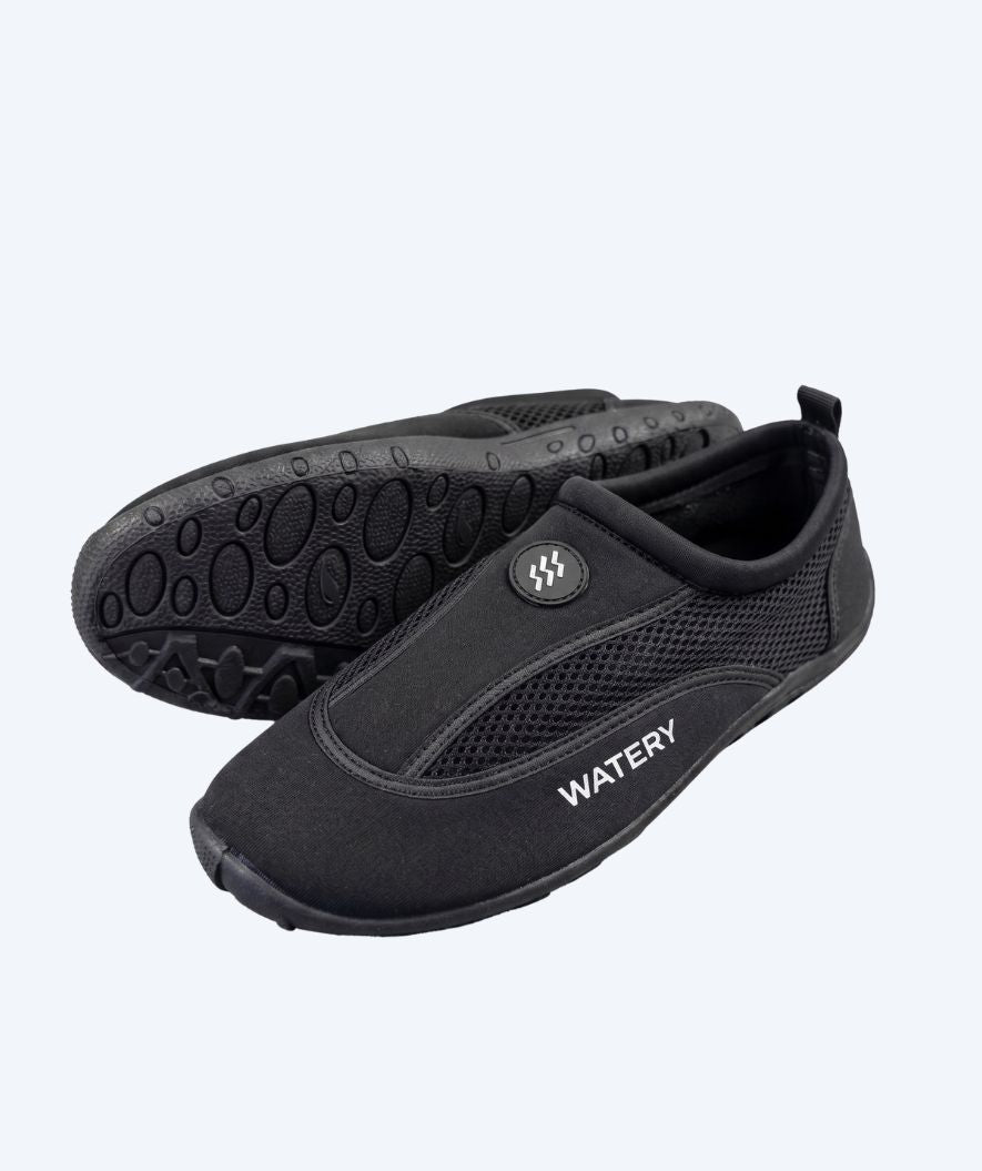 Watery Schwimmschuhe für Erwachsene - Crab - Schwarz