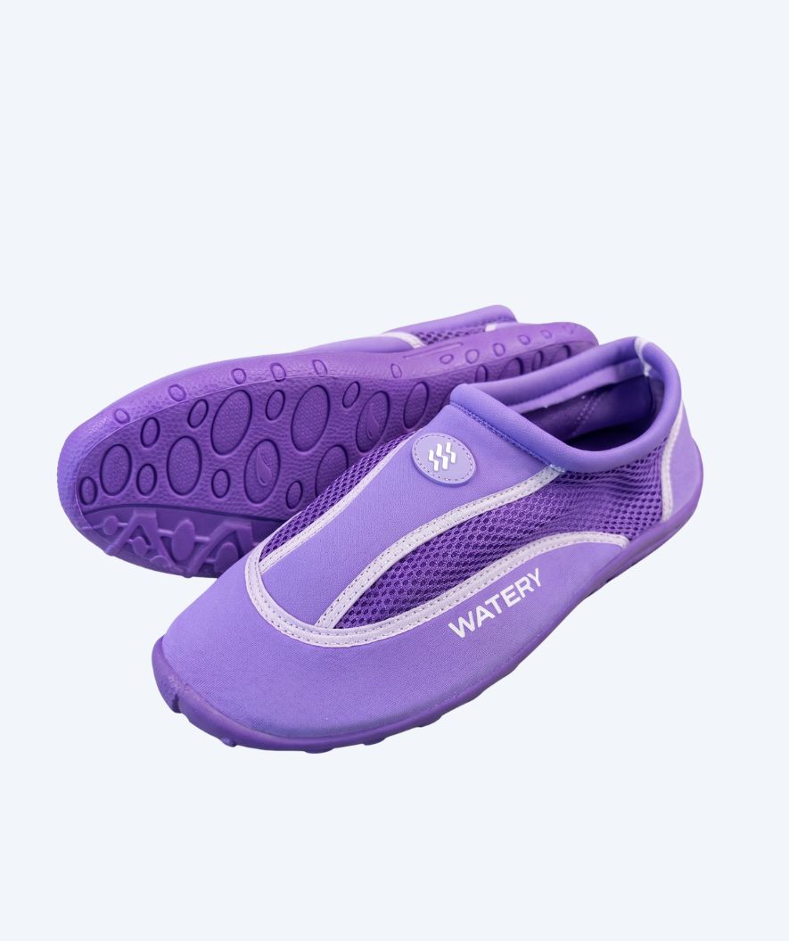 Watery Schwimmschuhe für Erwachsene - Crab - Lila