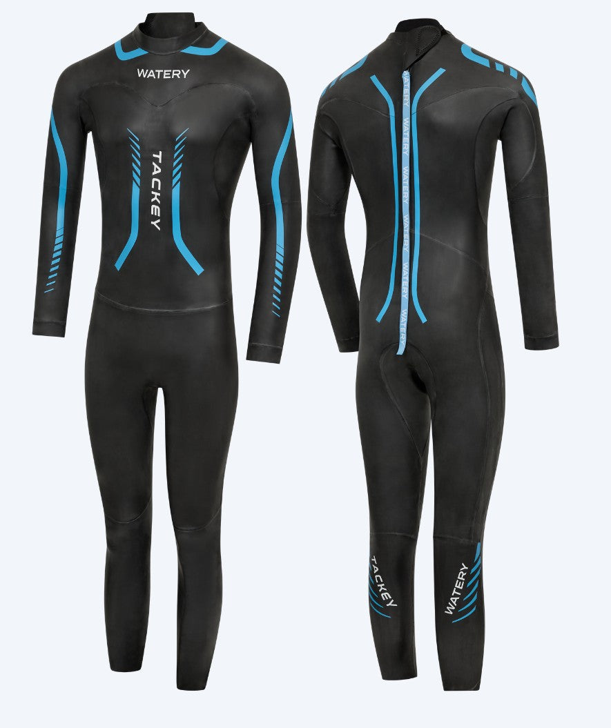Watery Neoprenanzüge für Herren - Tackey Elite - Schwarz/Blau