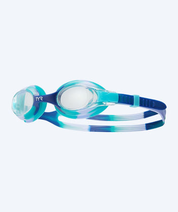 TYR Schwimmbrille für Kinder - Swimple - Blau/weiß
