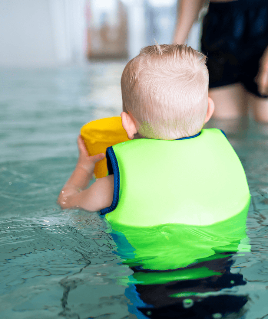 Watery Schwimmweste für Kinder (2-8) - Basic - Grün