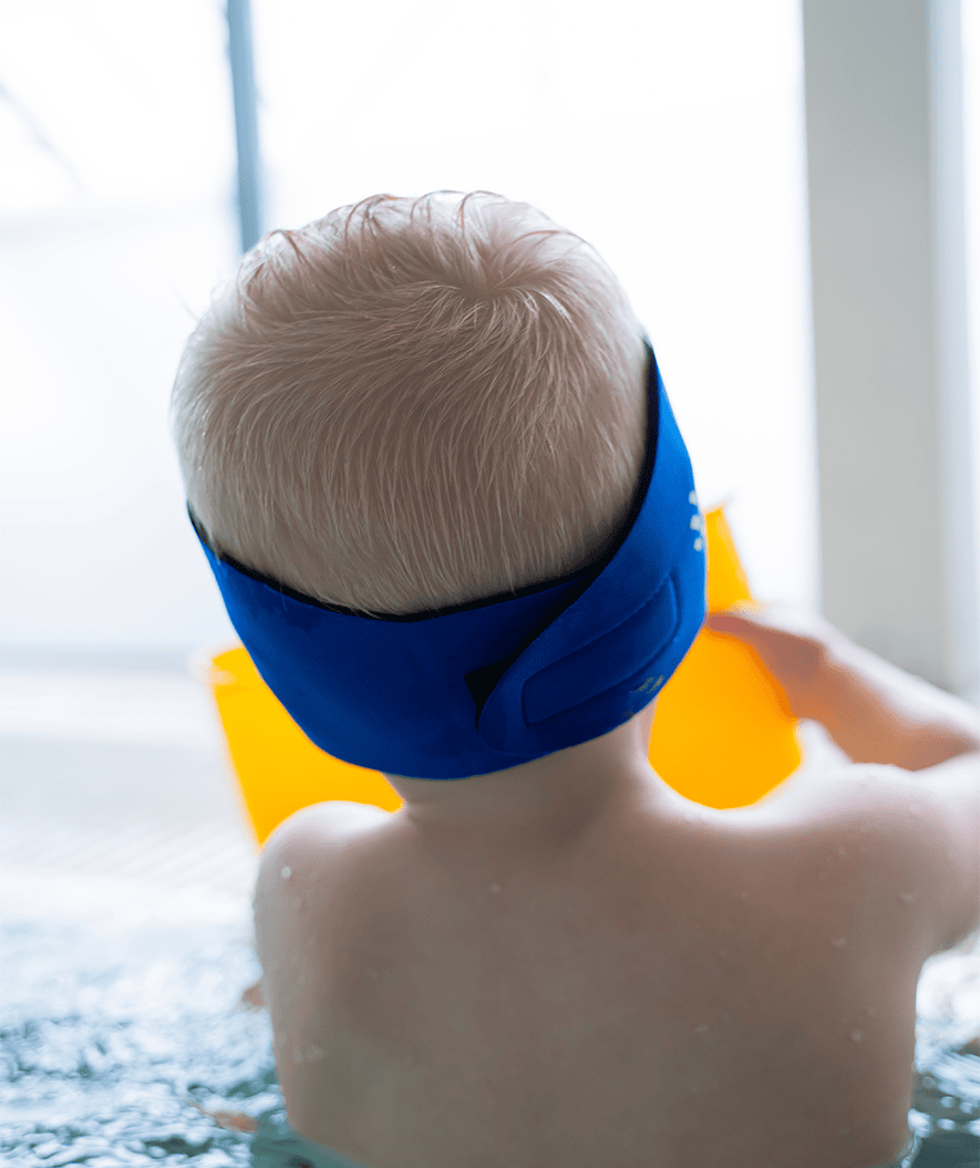 Watery Stirnband für Kinder - Raider - Schwarz