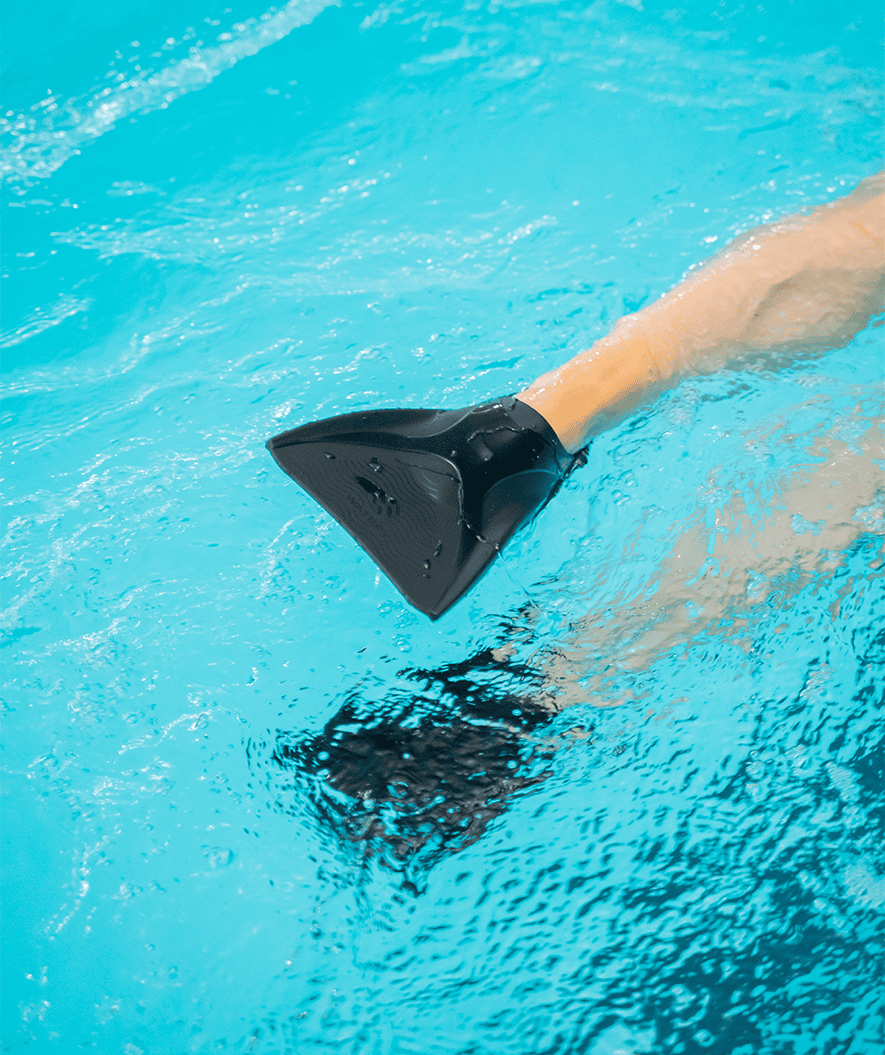 Watery Schwimmflossen - Cardinal Powerfin Pro - Schwarz