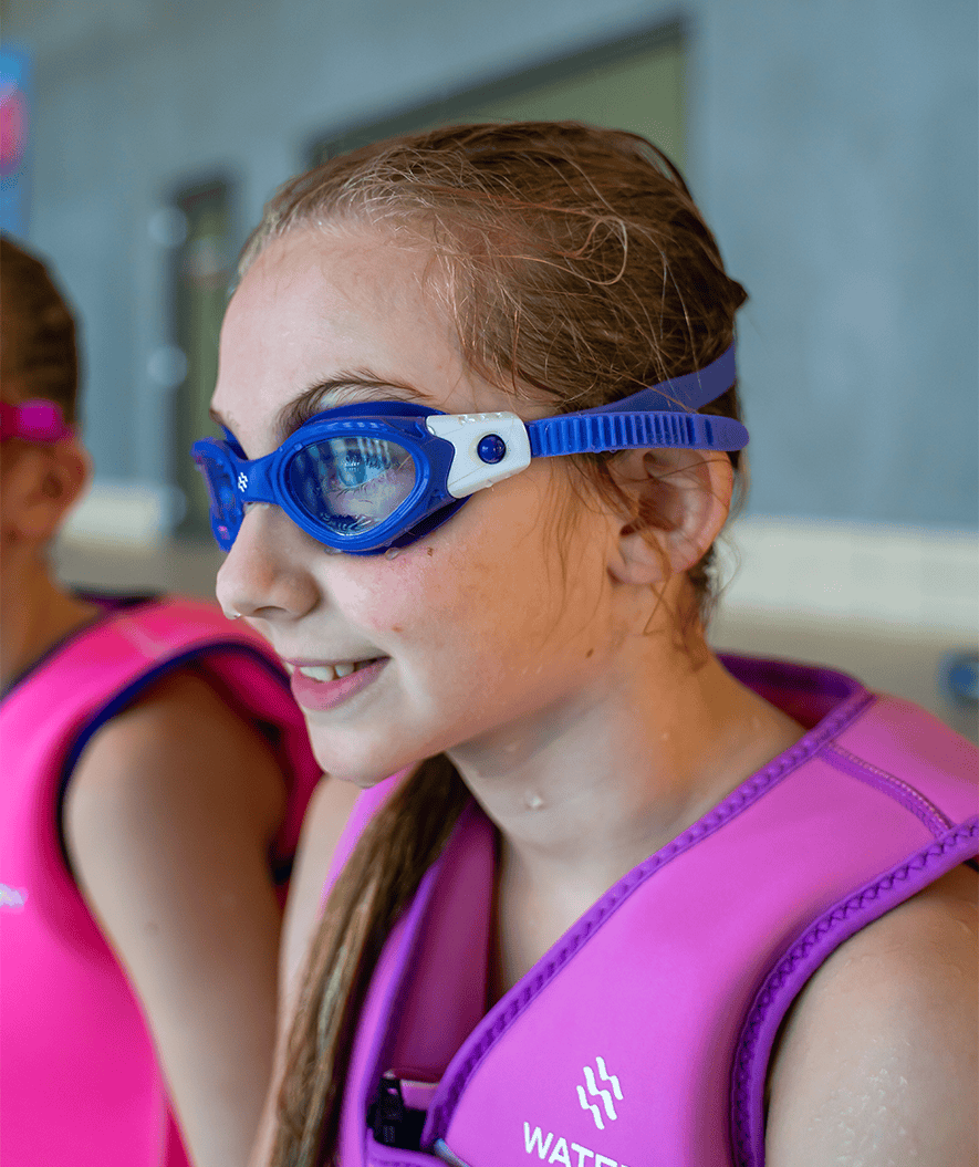 Watery Schwimmbrille für Kinder - Delta - Lila