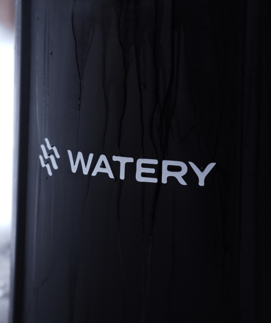 Watery aufblasbares Eisbad - Hero - Schwarz