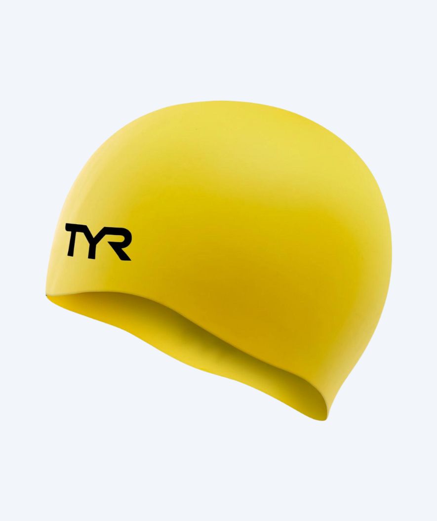 TYR Badekappe - Silicone - Gelb