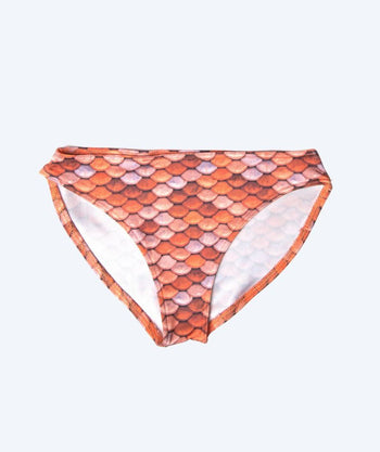 Kuaki Mermaids Bikini-Unterteil für Mädchen - Orange
