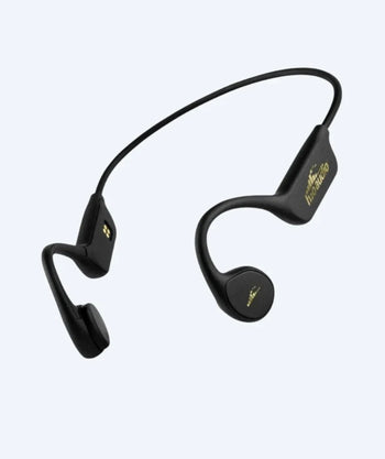 H2OAudio wasserdichte Kopfhörer - Tri Mehrfarbig-Sport m. BT und MP3 - Schwarz
