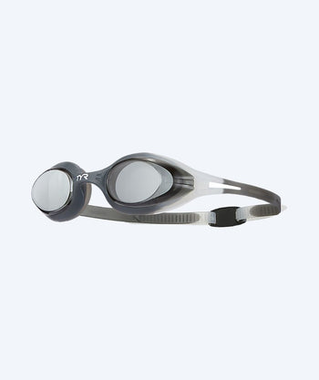 TYR Schwimmbrille für Freizeitschwimmer - Hydra Flare - Grau (Smoke Scheiben)