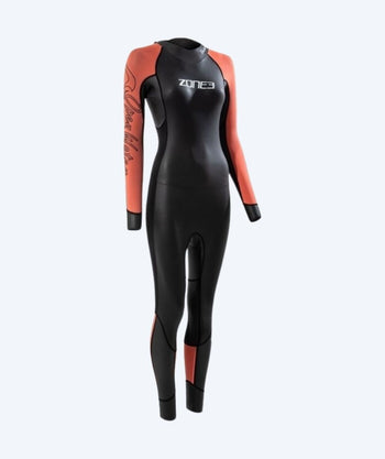 ZONE3 Neoprenanzug für Damen - Venture - Schwarz/Orange