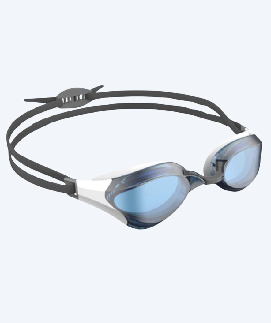 Watery Elite Schwimmbrillen - Rattle Pro - Weiß (Smoke Scheiben)