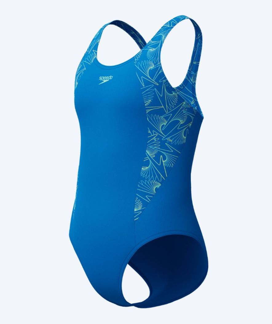 Speedo Badeanzug für Mädchen - Hyperboom Splice Muscleback - Hellblau
