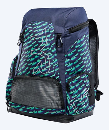 TYR Schwimmtasche - Alliance Team 45L - Schwarz/grün