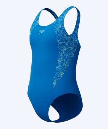 Speedo Badeanzug für Mädchen - Hyperboom Splice Muscleback - Hellblau