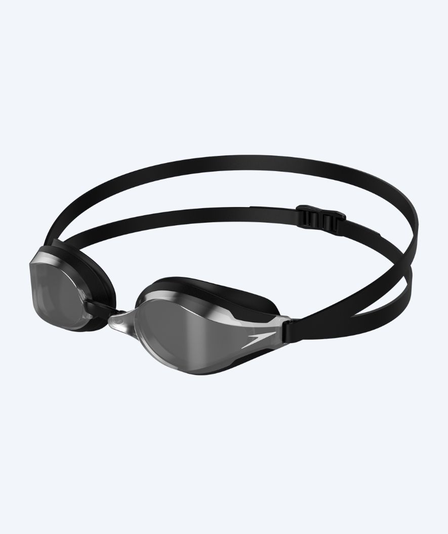 Speedo Elite Schwimmbrille - Fastskin Speedsocket 2 Mirror - Schwarz/silber