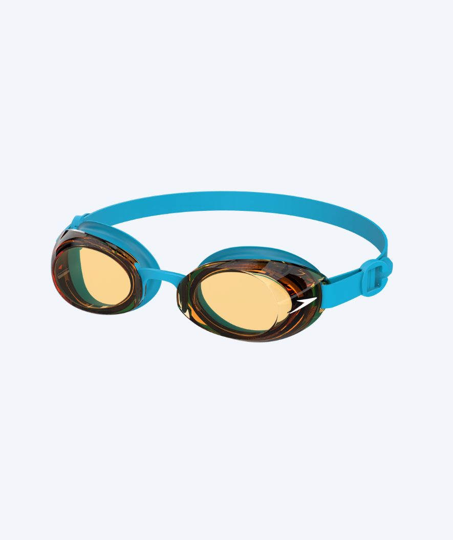 Speedo Schwimmbrillen für Kinder (6-14) - Jet 2.0 - Blau/orange
