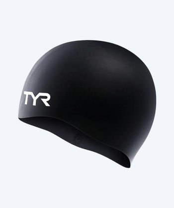 TYR Badekappe - Silicone - Schwarz