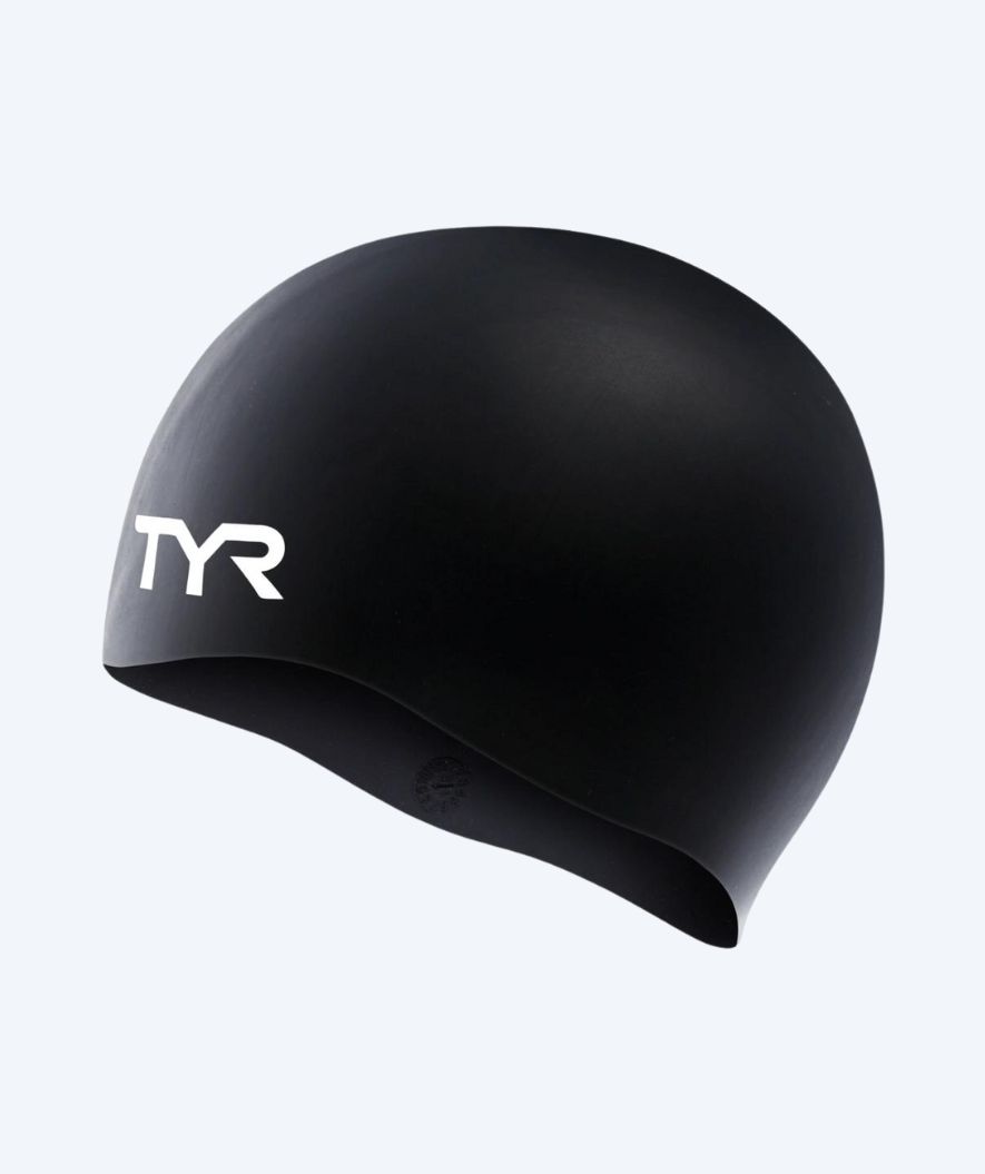 TYR Badekappe - Silicone - Schwarz