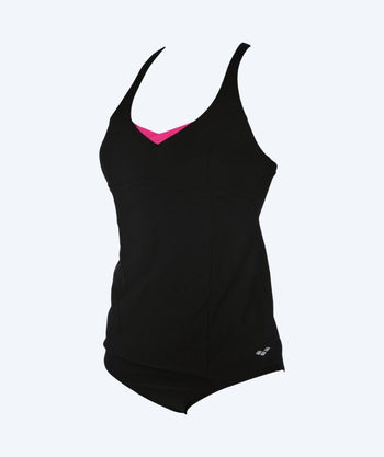 Arena Tankini für Damen - Alicia - Schwarz/rosa