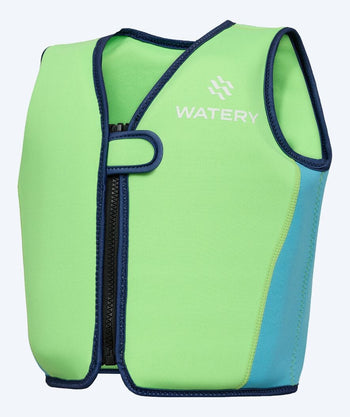 Watery Schwimmweste für Kinder (2-8 Jahree) - Basic - Grün