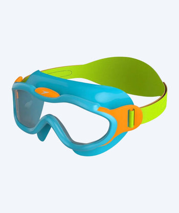 Speedo Schwimmmaske für Kinder (2-6) - Biofuse 2.0 - Grün/Orange